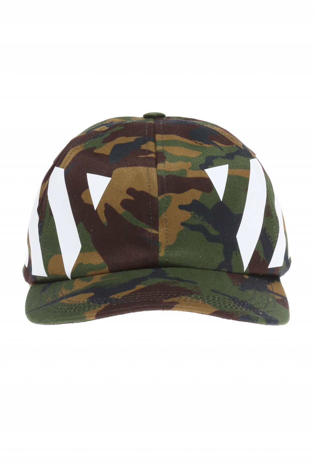 Off white sale camo cap